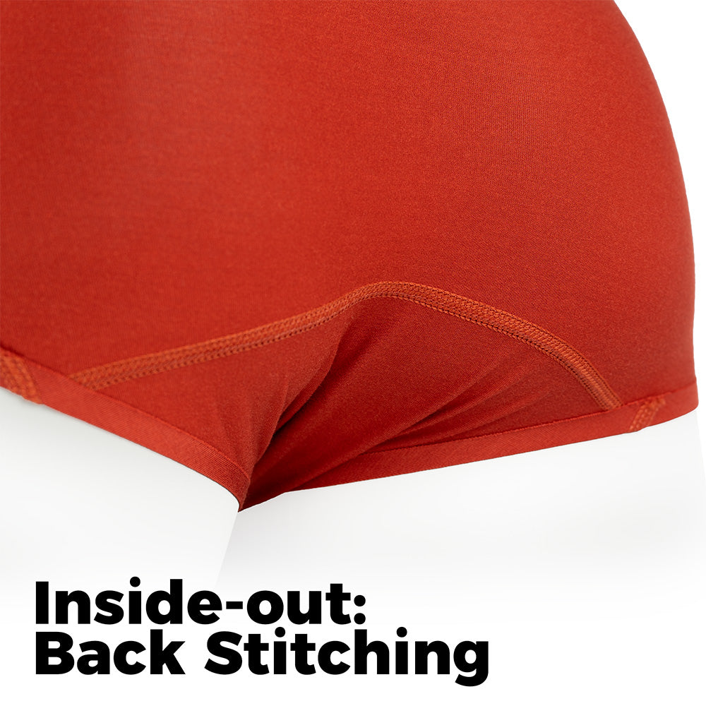 Anti-Gravity inside out showing flat back stitching