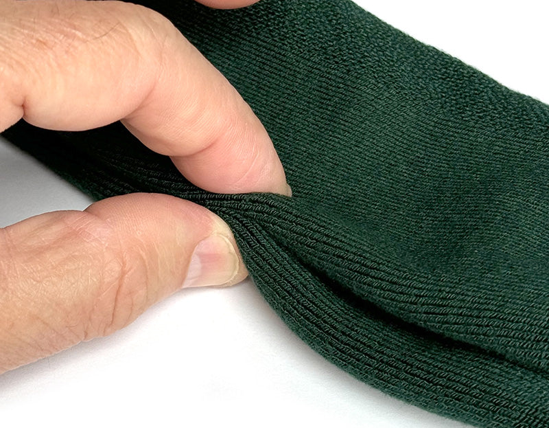 Bamboo sock close up softness