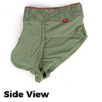 Haleakala Brief folded showing side view