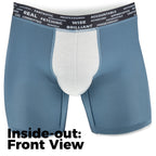 Haleakala Sports Boxer inside-out showing front view