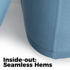 Haleakala Boxer Brief inside-out showing seamless hems