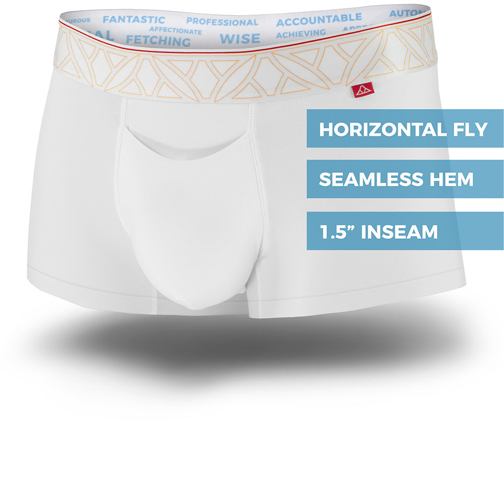 Pinatubo white trunks front view