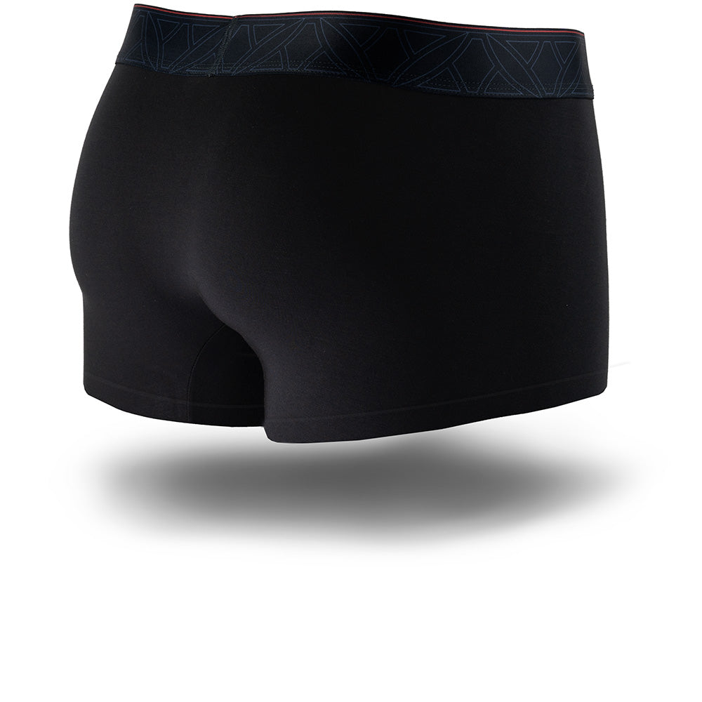Pinatubo Seamless Trunk in Jet Black - Back