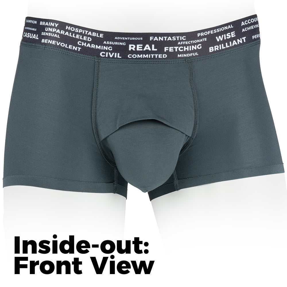 Pinatubo Trunk inside-out showing front view