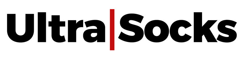 Logo of Ultra Socks with black text on a white background
