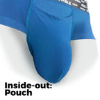 Vesuvius Brief inside-out showing pouch