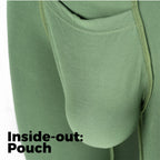 Vesuvius Boxer Brief inside-out showing pouch