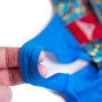 Close up of the seamless thong.