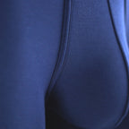 close up of the pouch U-shaped stitching